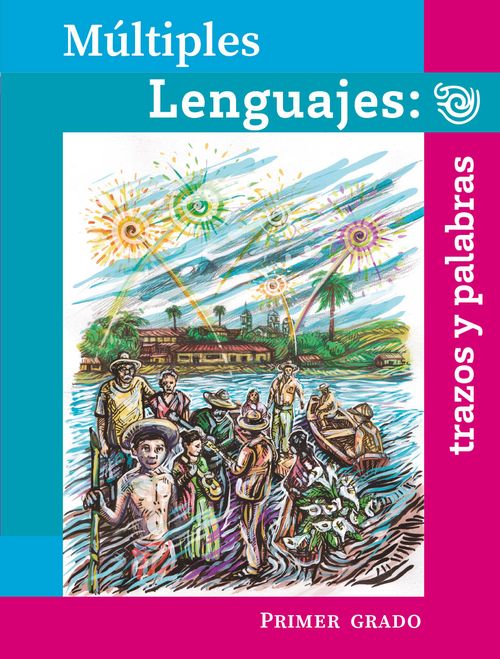 Libro de Múltiples Lenguajes. Trazos y palabras. de Primer grado de Primaria